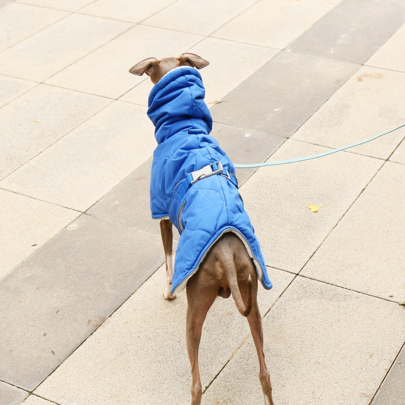 Thick Warm Waterproof Vest Italian Greyhound Whippet Winter Coat