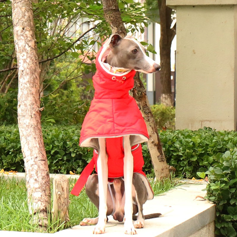 Thick Warm Waterproof Vest Italian Greyhound Whippet Winter Coat