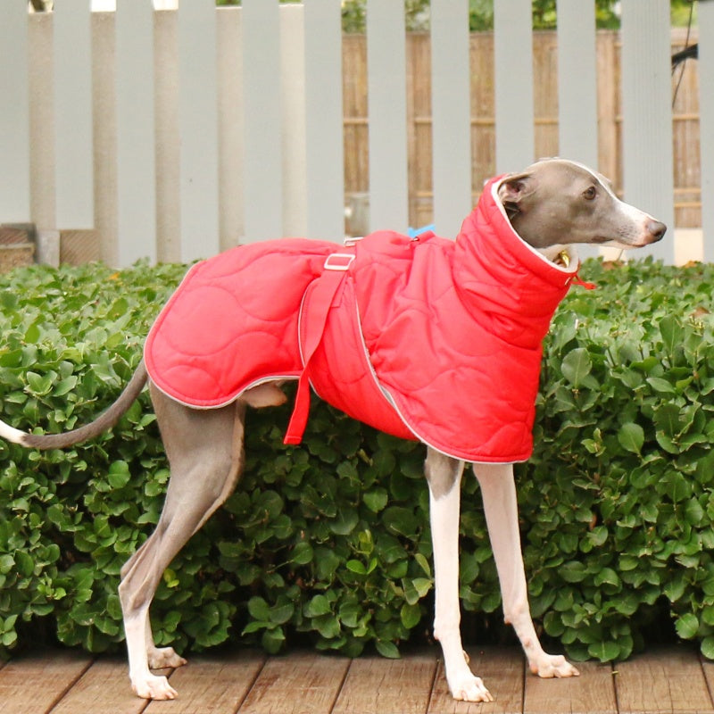 Thick Warm Waterproof Vest Italian Greyhound Whippet Winter Coat