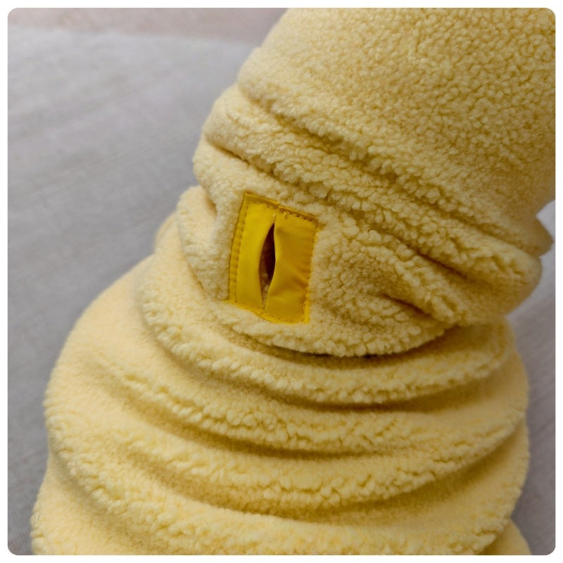 Ultra Thick Lamb Fleece Double-Sided Cotton Coat for Italian Greyhound Whippet