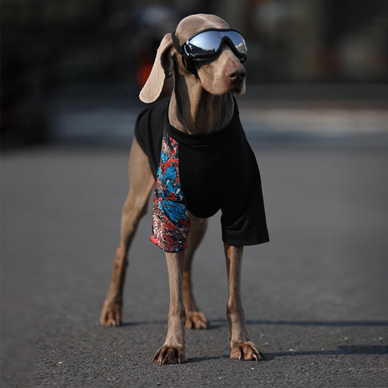 Soft Cotton Big Dog T Shirt Summer