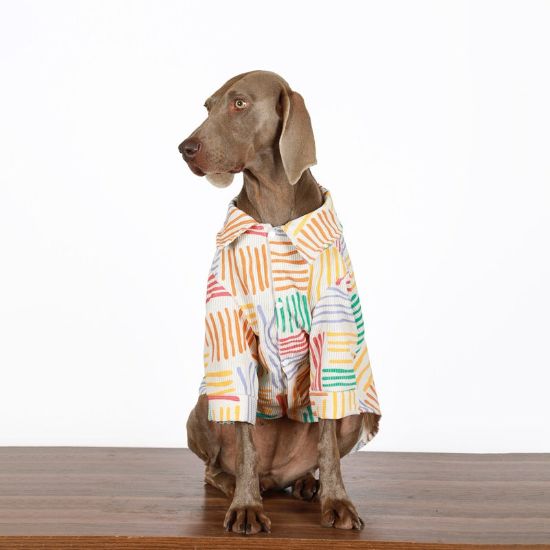 Breathable Big Dog Summer Shirt