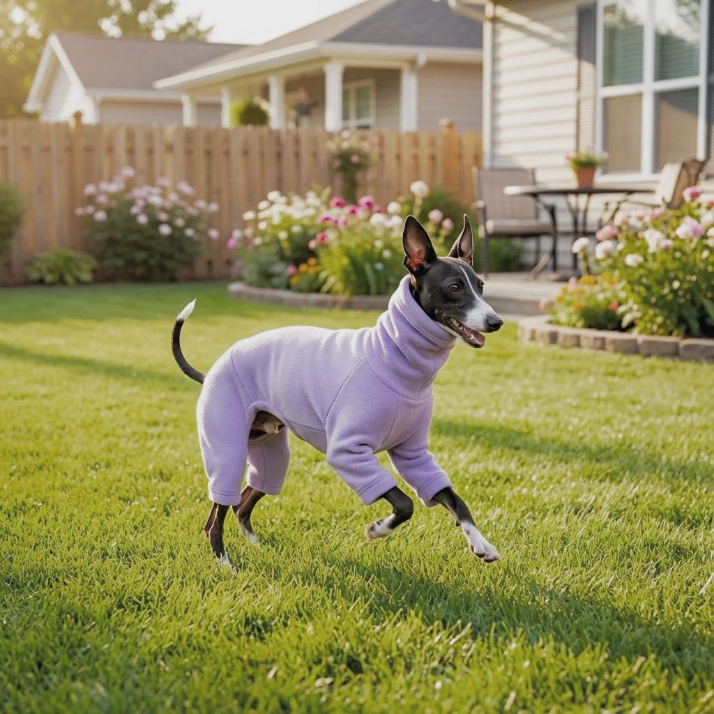 Double Layer Fleece Italian Dog Jumpsuit