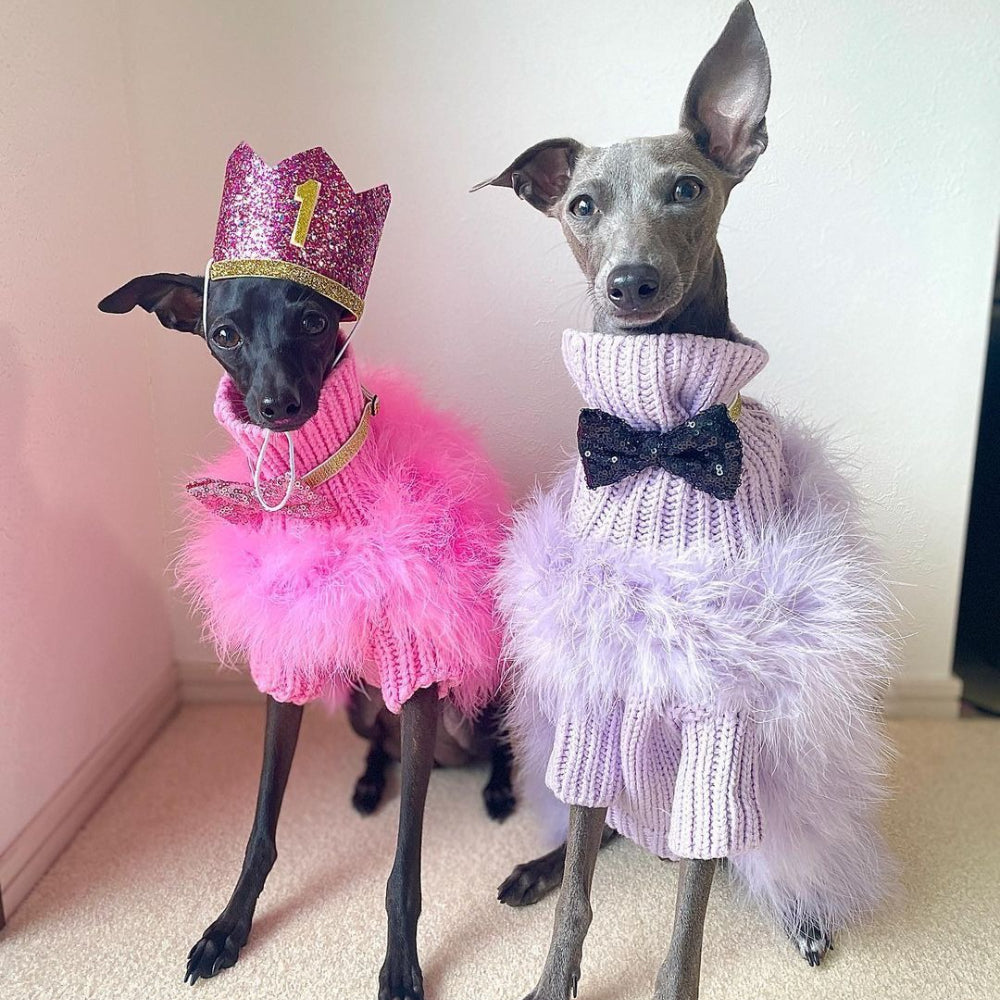 Turkish Feather Warm Greyhound Sweater