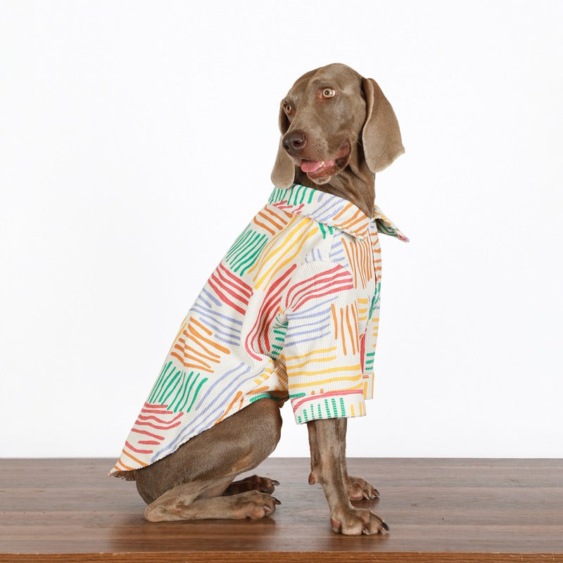 Breathable Big Dog Summer Shirt