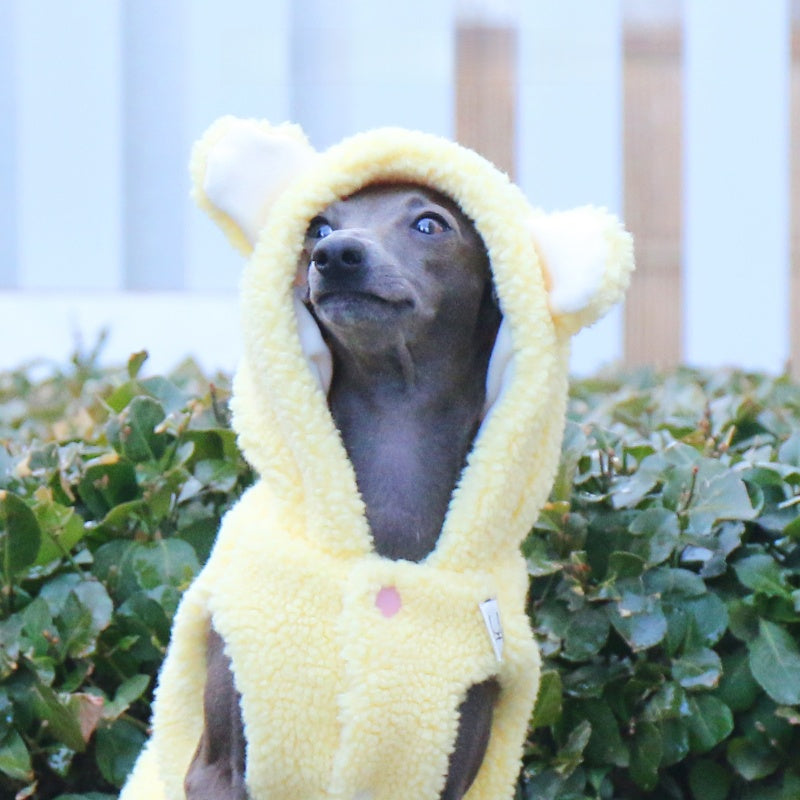 Fleece-Lined Winter Whippet Italian Greyhound Dog Vest