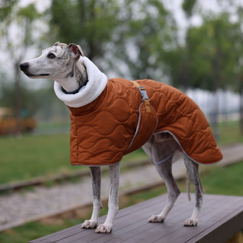 Thick Warm Waterproof Vest Italian Greyhound Whippet Winter Coat