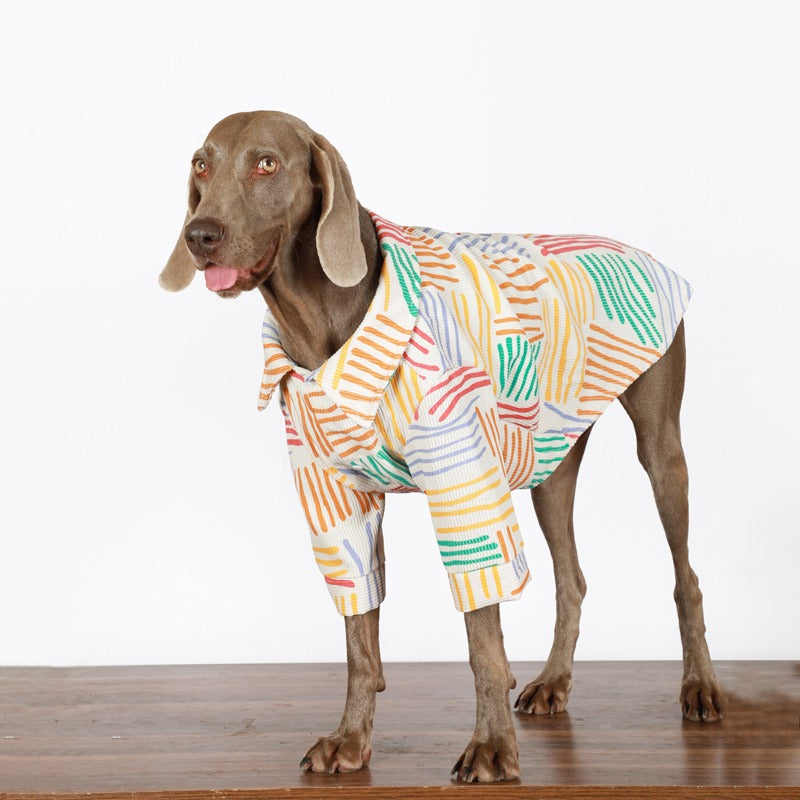 Breathable Big Dog Summer Shirt