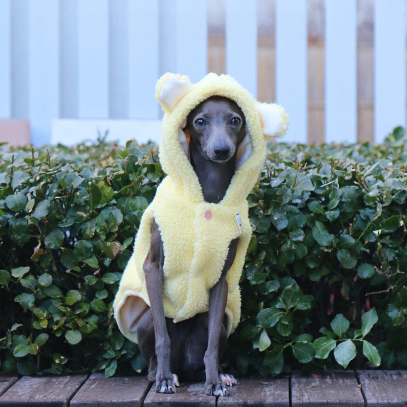 Fleece-Lined Winter Whippet Italian Greyhound Dog Vest