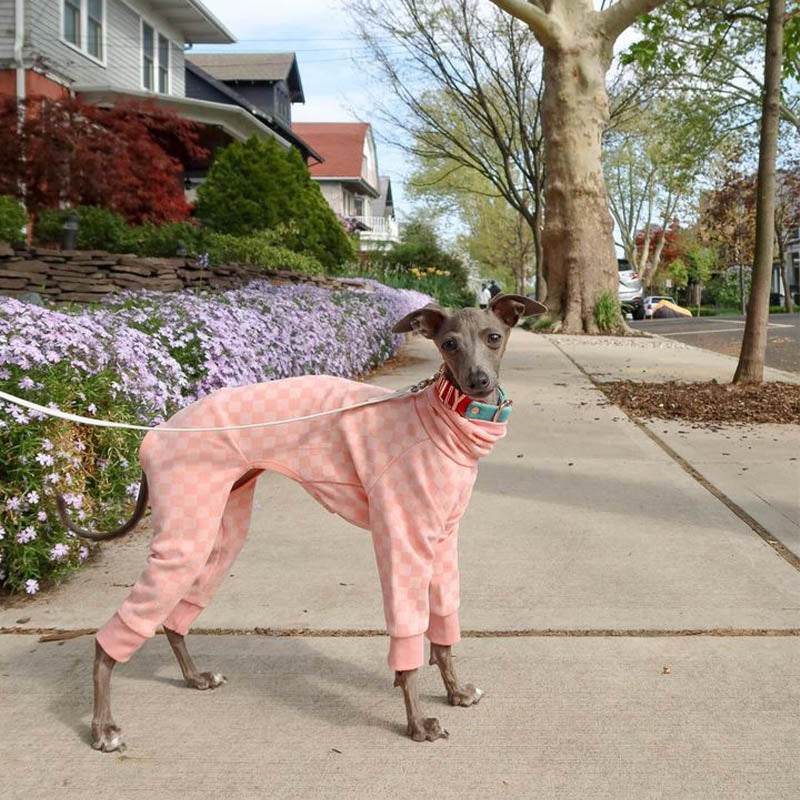 Warm Stretchy Italian Dog Jumpsuit