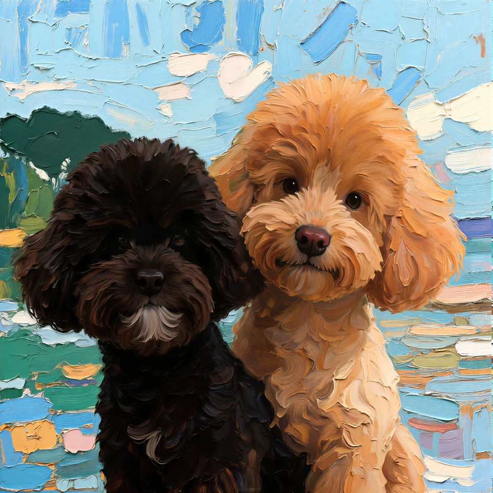 Pet Custom Oil Painting