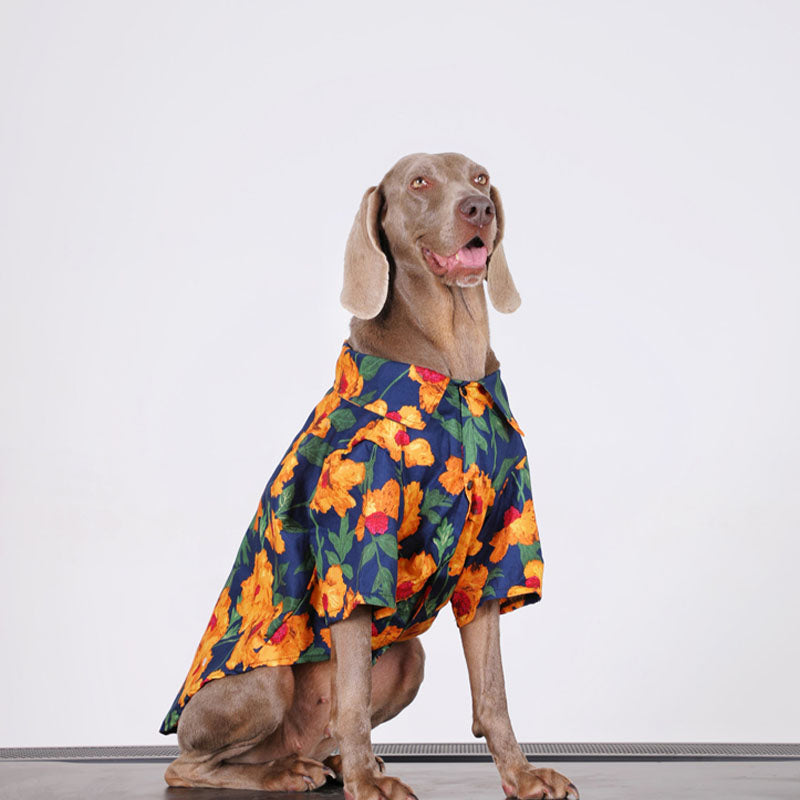 Summer Soft Cotton Big Dog Shirt