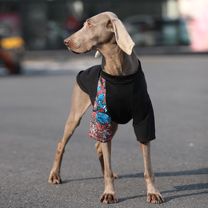 Soft Cotton Big Dog T Shirt Summer