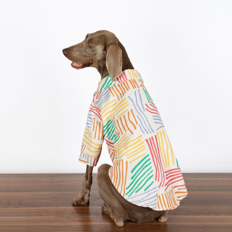 Breathable Big Dog Summer Shirt