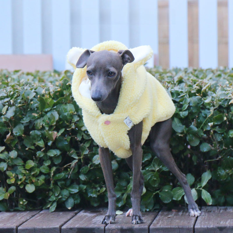 Fleece-Lined Winter Whippet Italian Greyhound Dog Vest