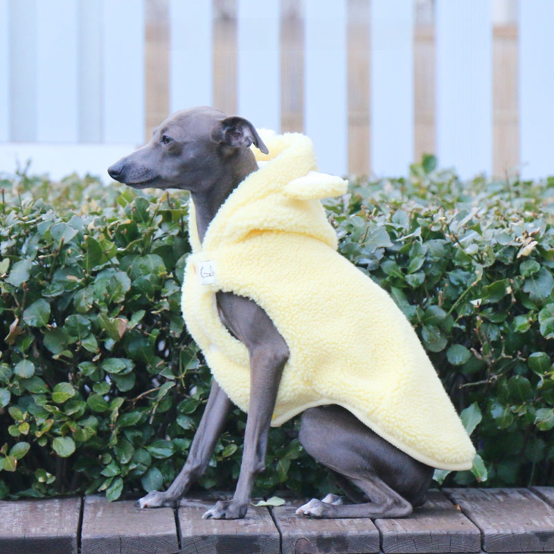 Fleece-Lined Winter Whippet Italian Greyhound Dog Vest