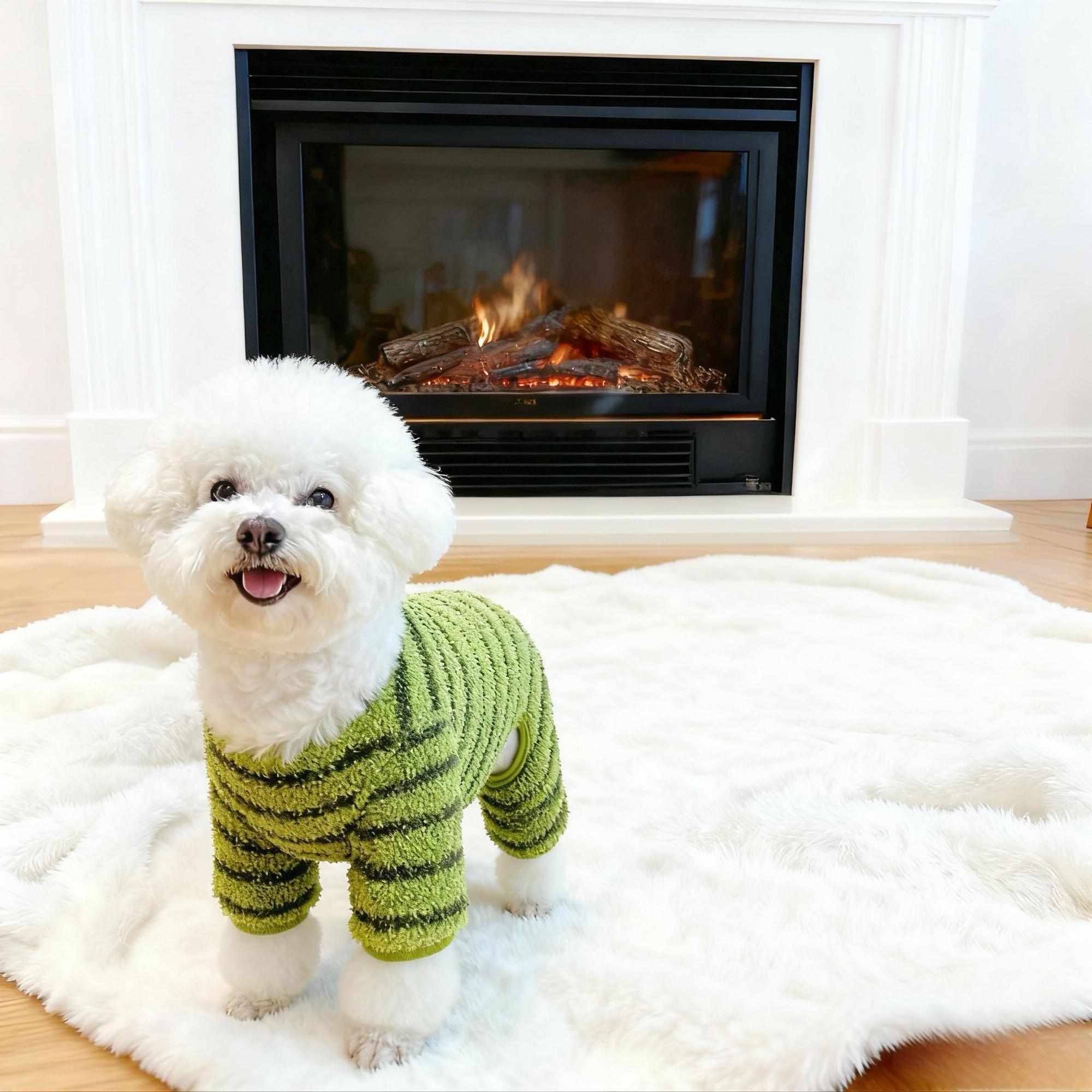 Warm Plush Four-legged Pajama Prevent Hair Loss