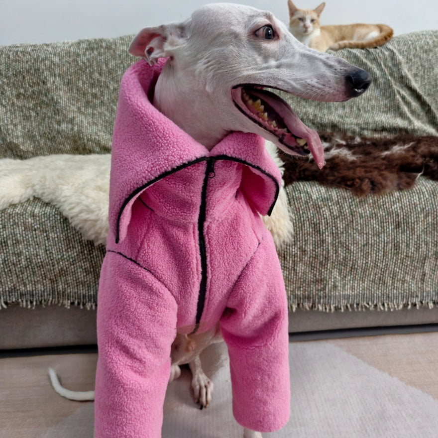 Ultra Thick Lamb Fleece Double-Sided Cotton Coat for Italian Greyhound Whippet