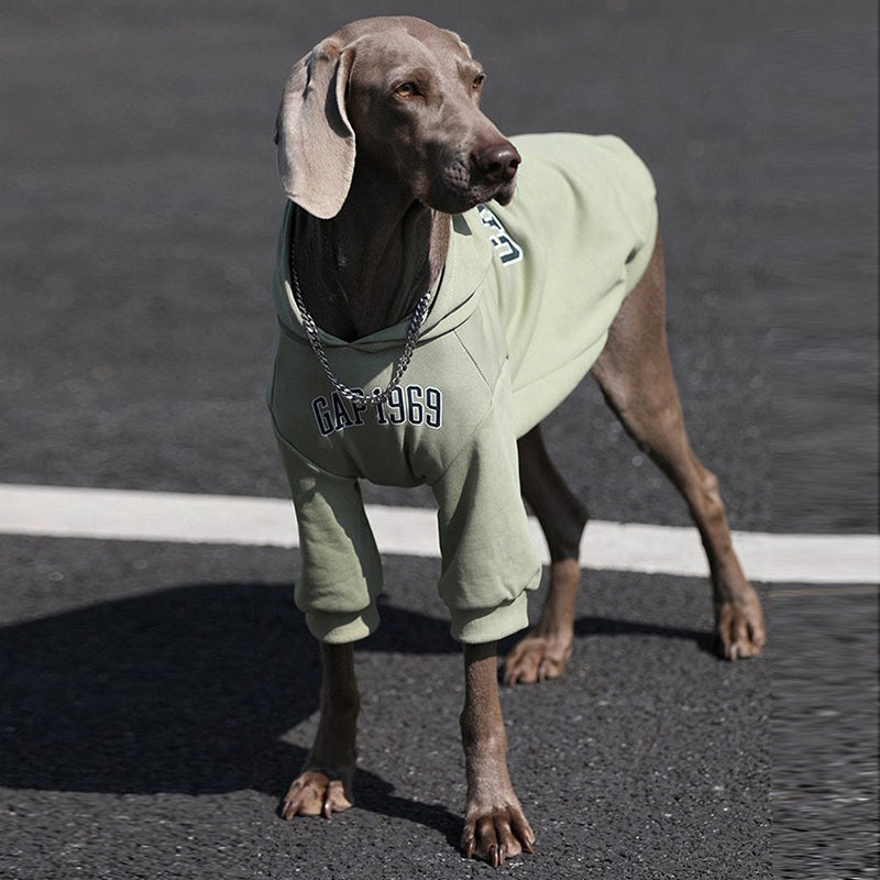 Breathable Cotton Big Dog Hoodie
