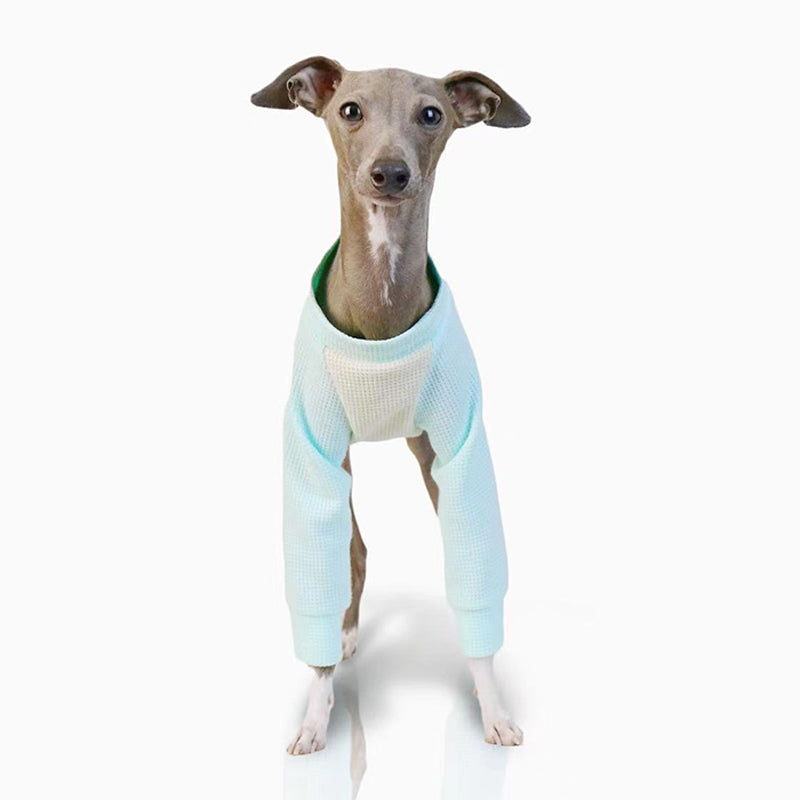 Soft Cotton Waffle Italian Dog Shirt