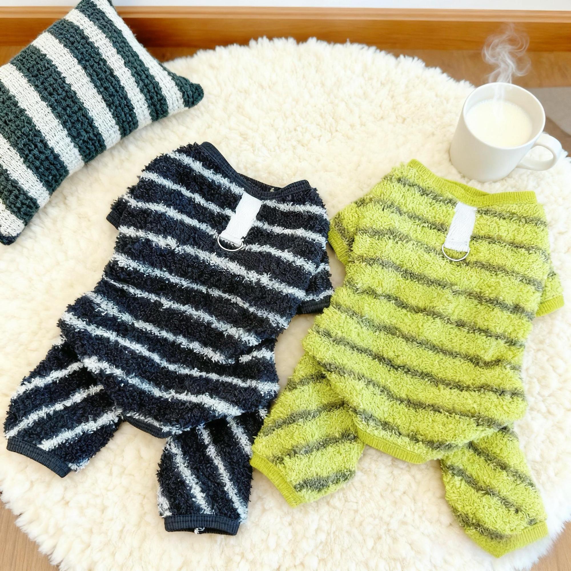 Warm Plush Four-legged Pajama Prevent Hair Loss