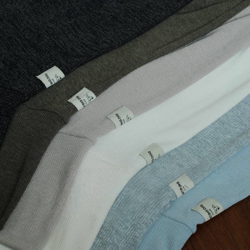 High-Neck Thermal Base Shirt Italian Greyhound Whippet Clothes