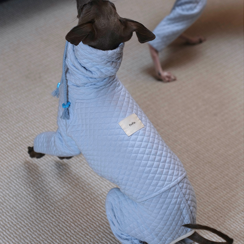 Soft Stretch Four-Leg Outfit for Italian Greyhound