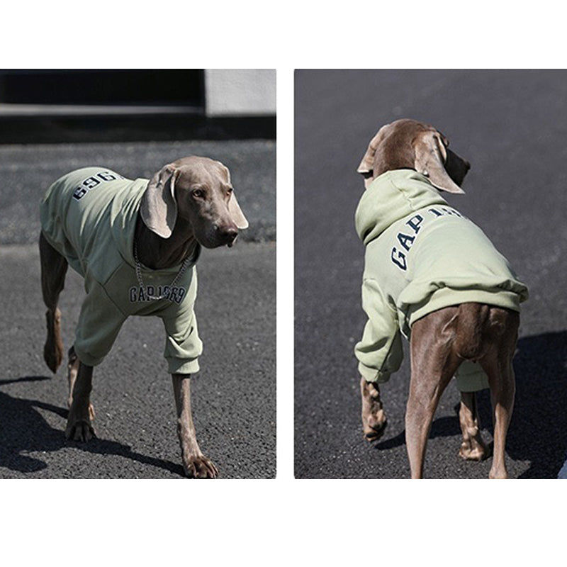 Breathable Cotton Big Dog Hoodie