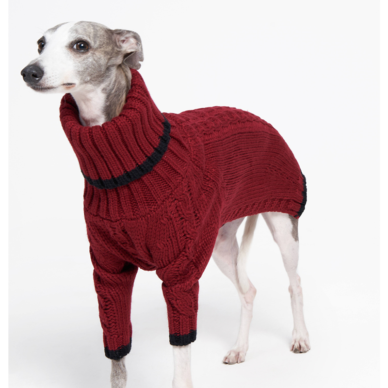 Warm Knitted Italian Dog Dog Sweater