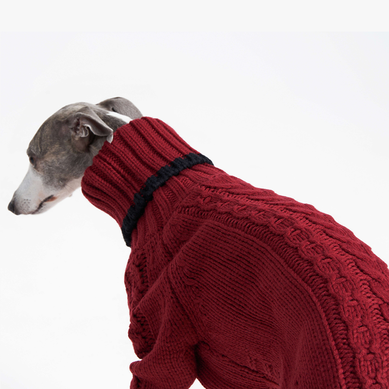 Warm Knitted Italian Dog Dog Sweater