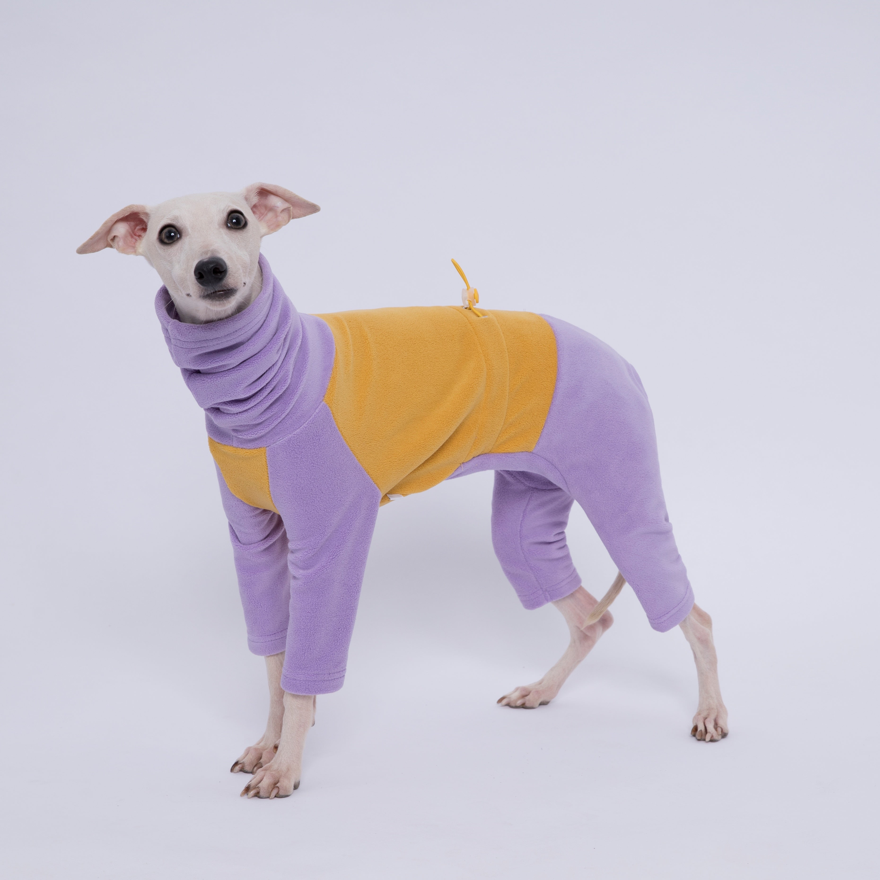 Warm Fleece Italian Greyhound Onesie