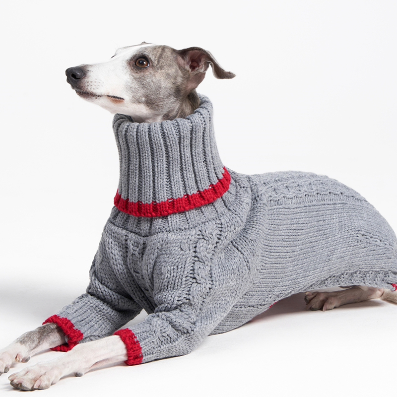 Warm Knitted Italian Greyhound Dog Sweater