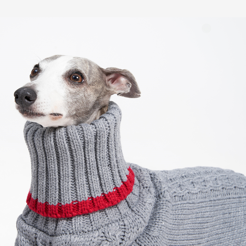 Warm Knitted Italian Greyhound Dog Sweater