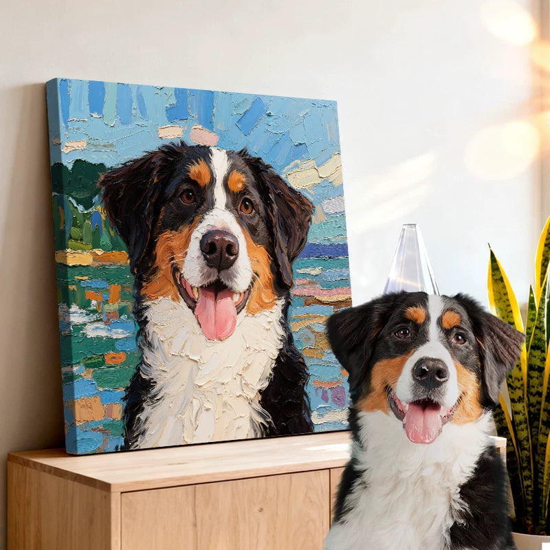 Pet Custom Oil Painting