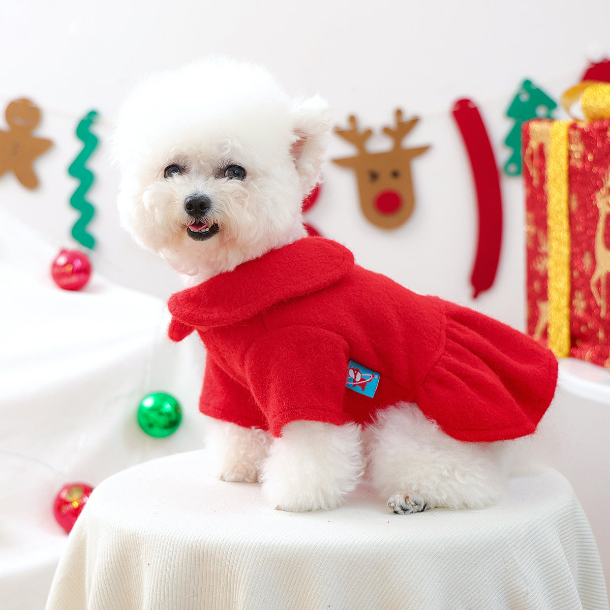 Christmas Reindeer Dress & Hoodie