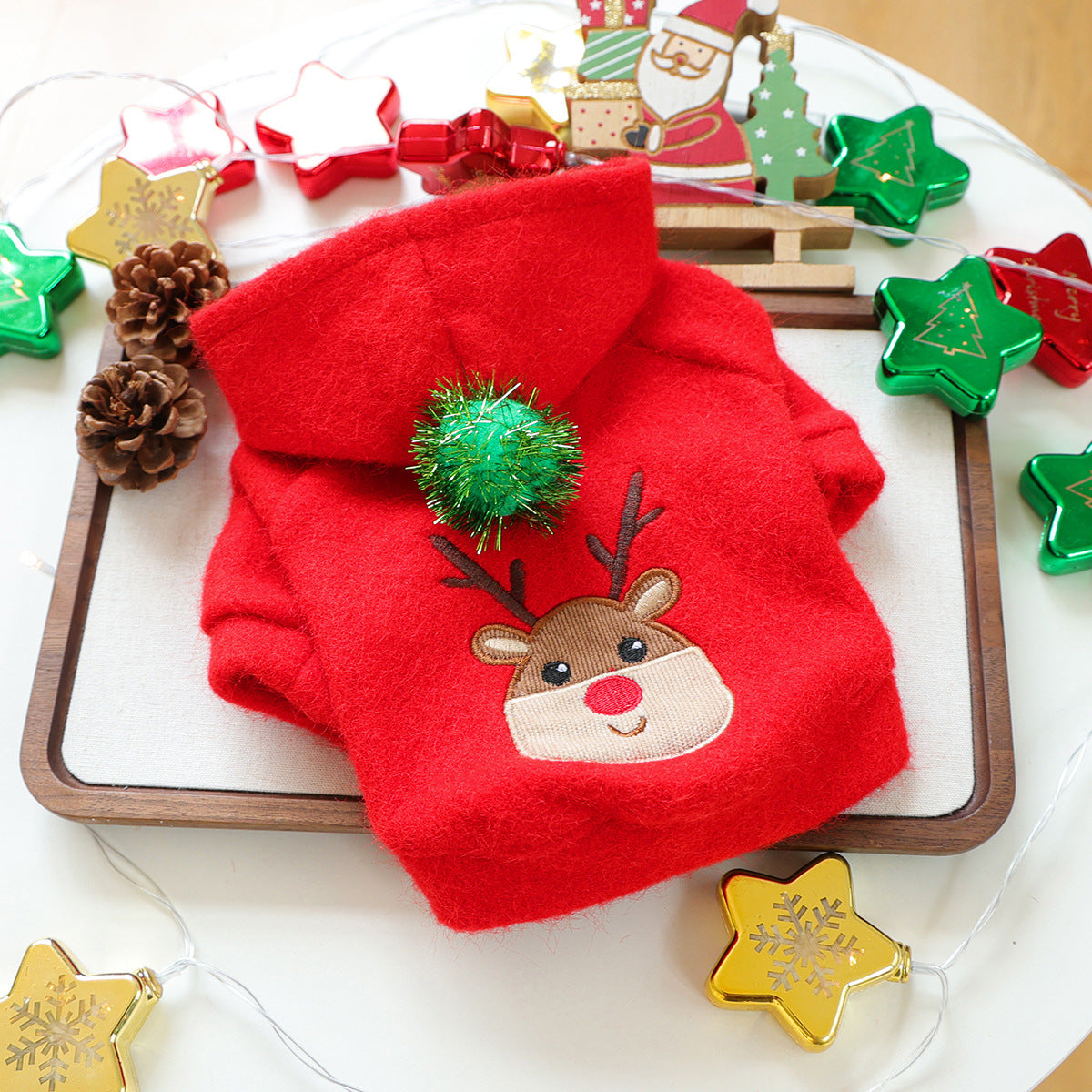 Christmas Reindeer Dress & Hoodie