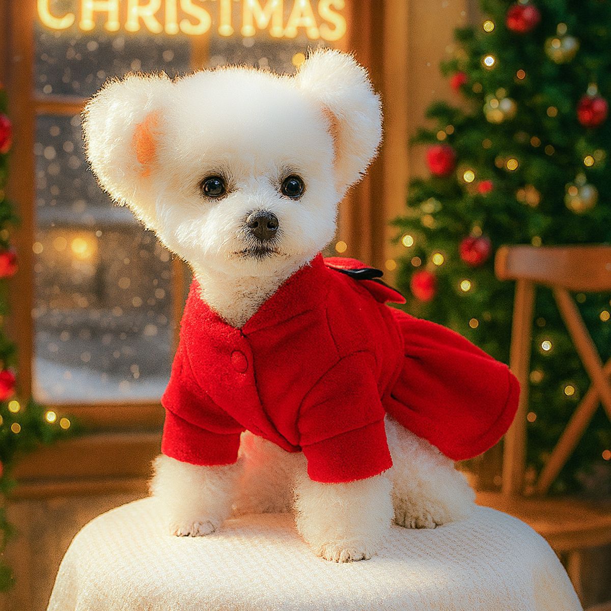 Red Christmas Merry Dress