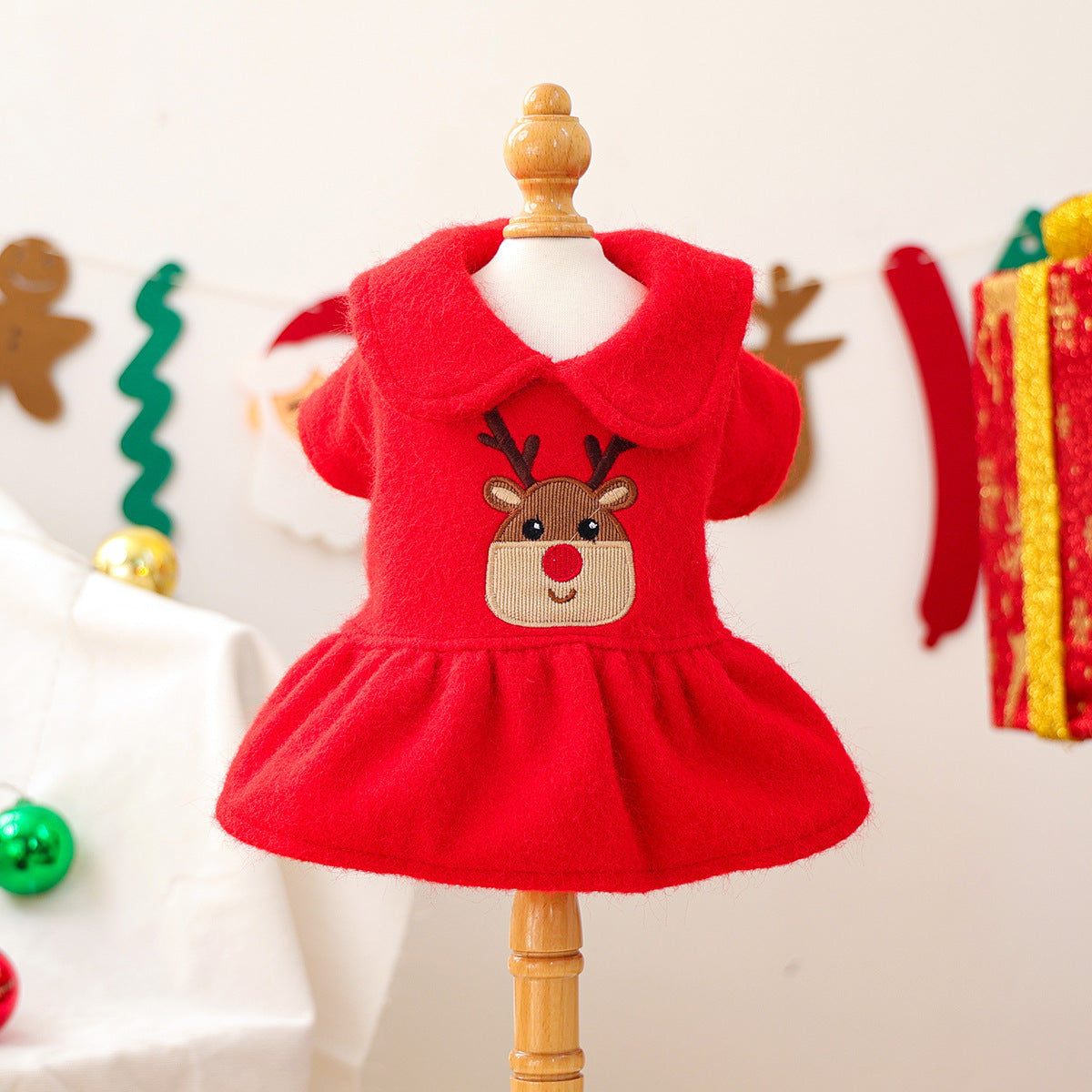 Christmas Reindeer Dress & Hoodie