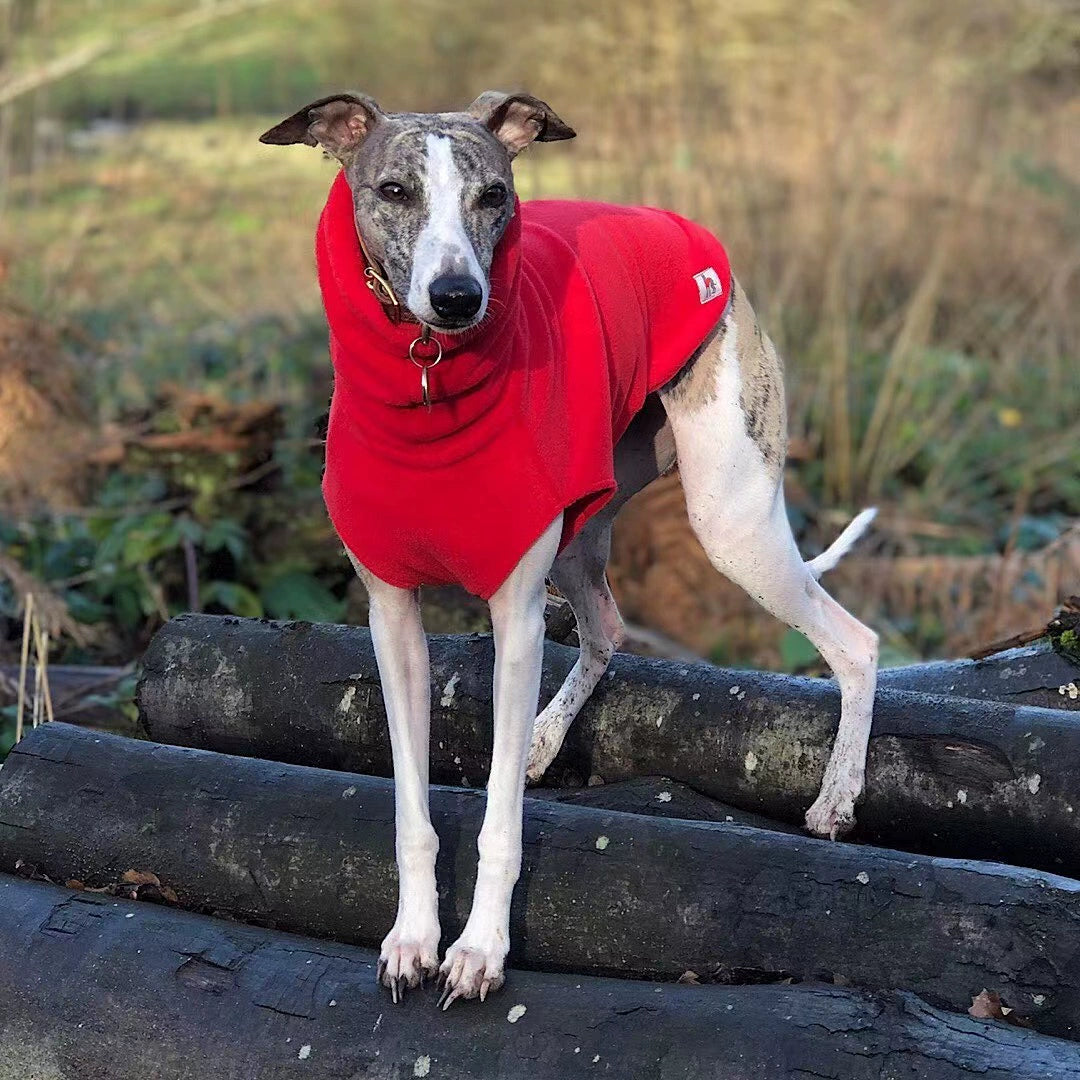 Fleece Turtleneck Sighthound Jumpsuit