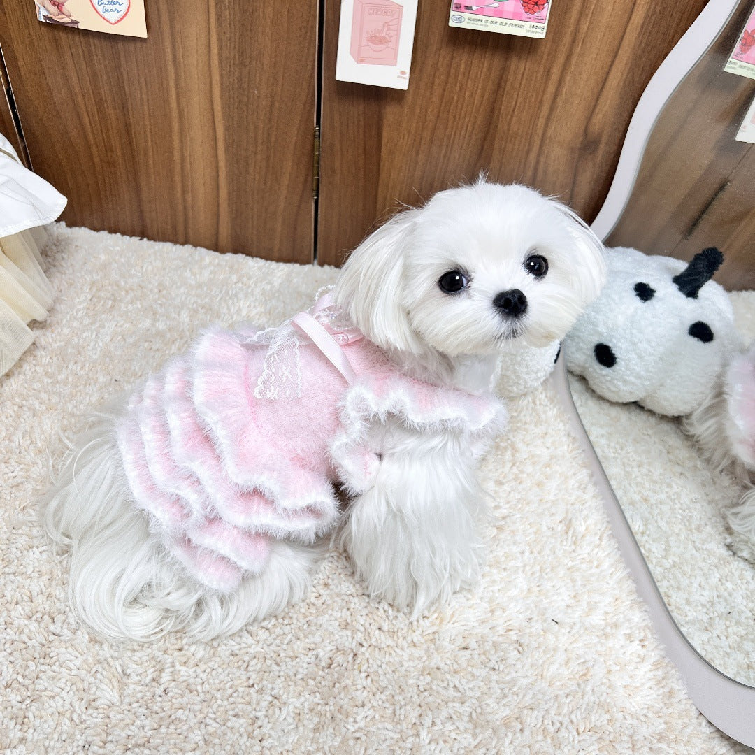 Velvet Pet Christmas Dress