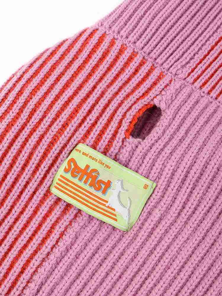 Wool Knit Holiday Dog Sweater for Greyhound