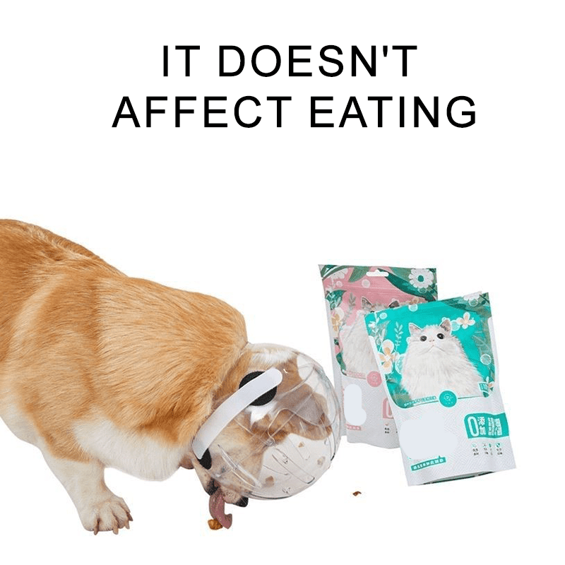 Adjustable Dog Anti Bite Space Helmet