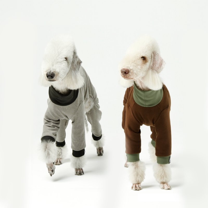 Cozy Warm Bedlington Dog Onesies