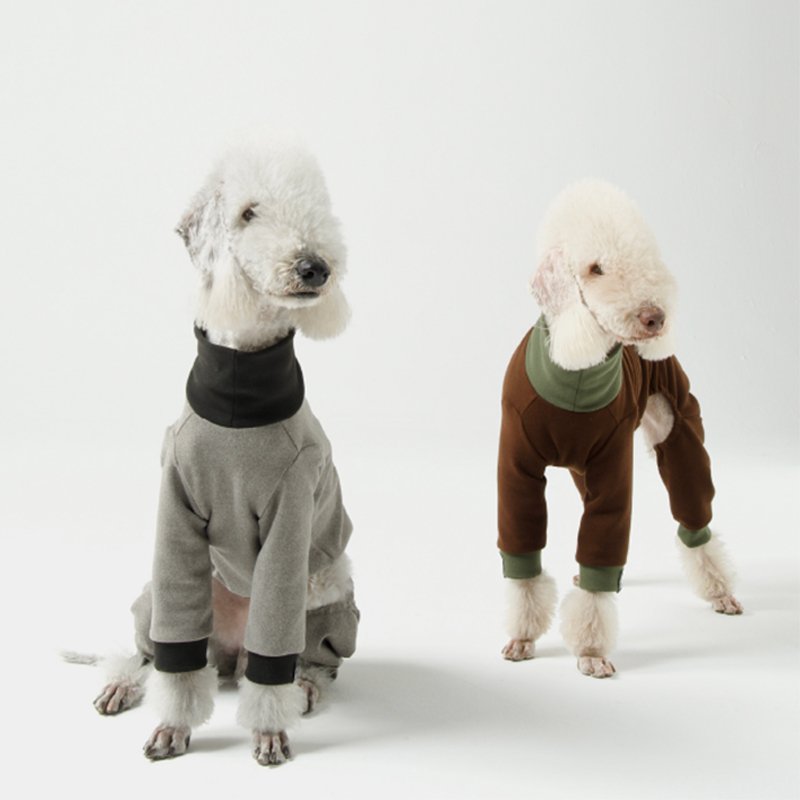 Cozy Warm Bedlington Dog Onesies