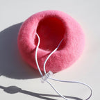 Adjustable Felt Dog Beret Hat