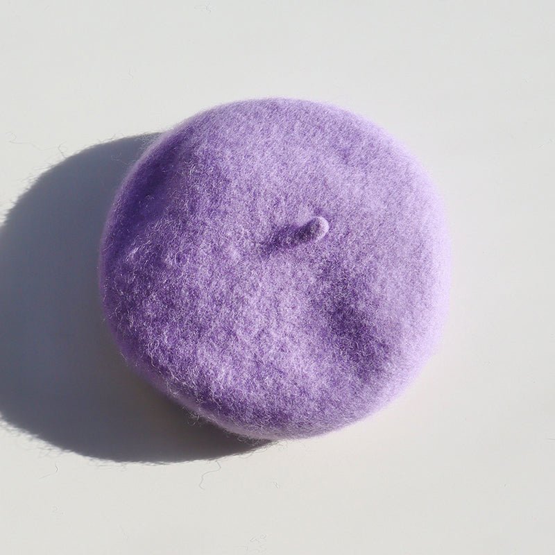 Adjustable Felt Dog Beret Hat