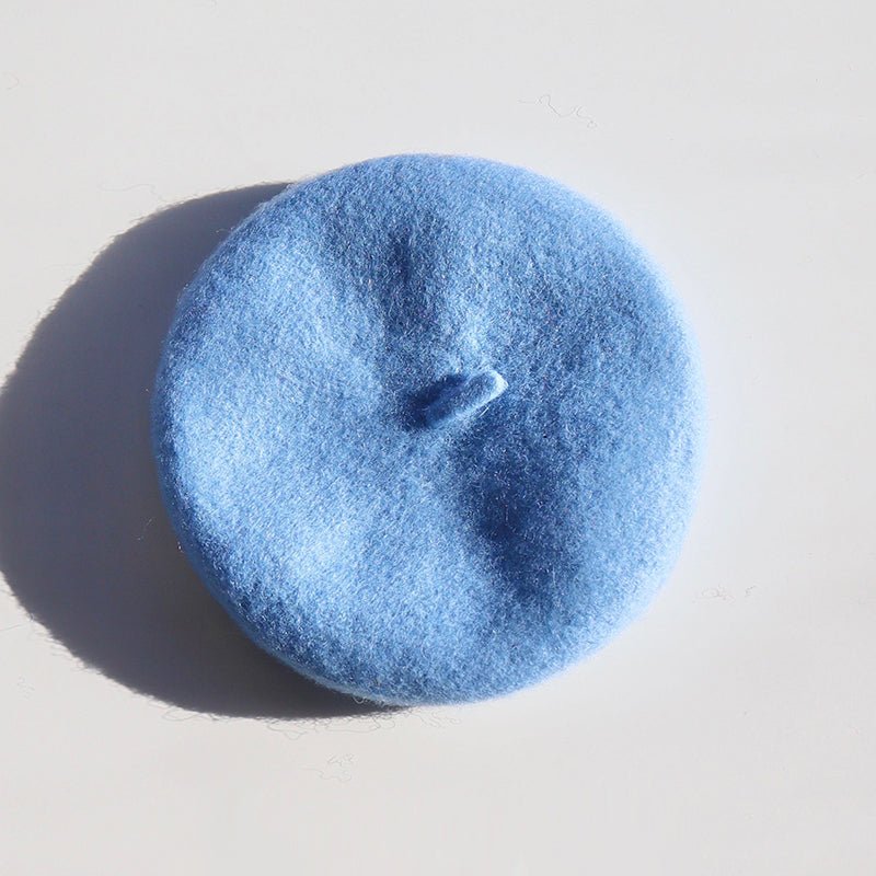 Adjustable Felt Dog Beret Hat