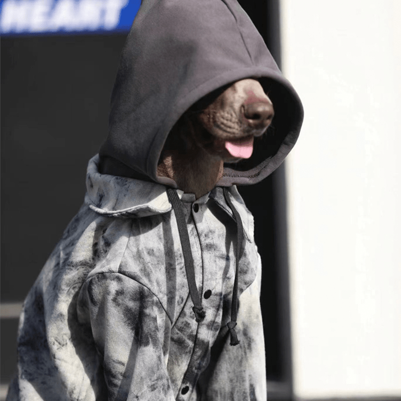Trendy Big Dog Hoodie Jacket