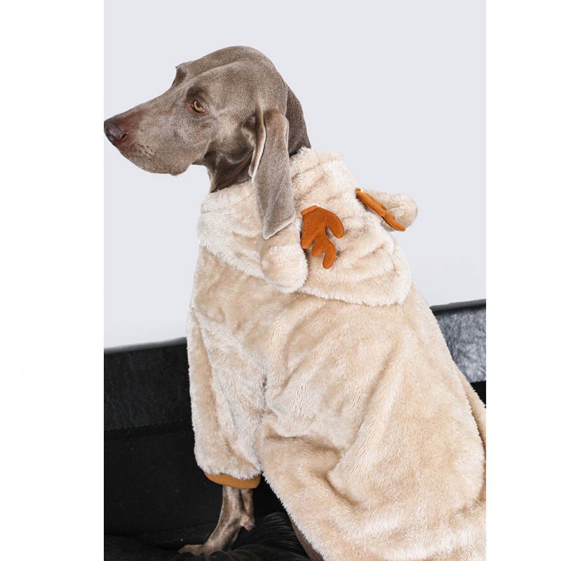 Winter Warm Big Dog Fleece Hoodie