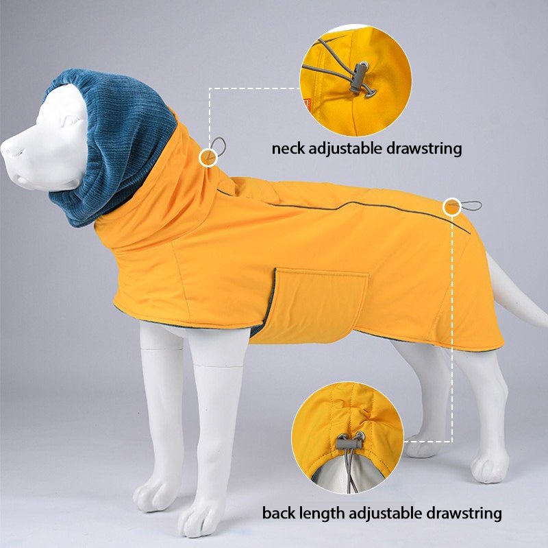 Warm Big Dog Cotton Winter Jacket